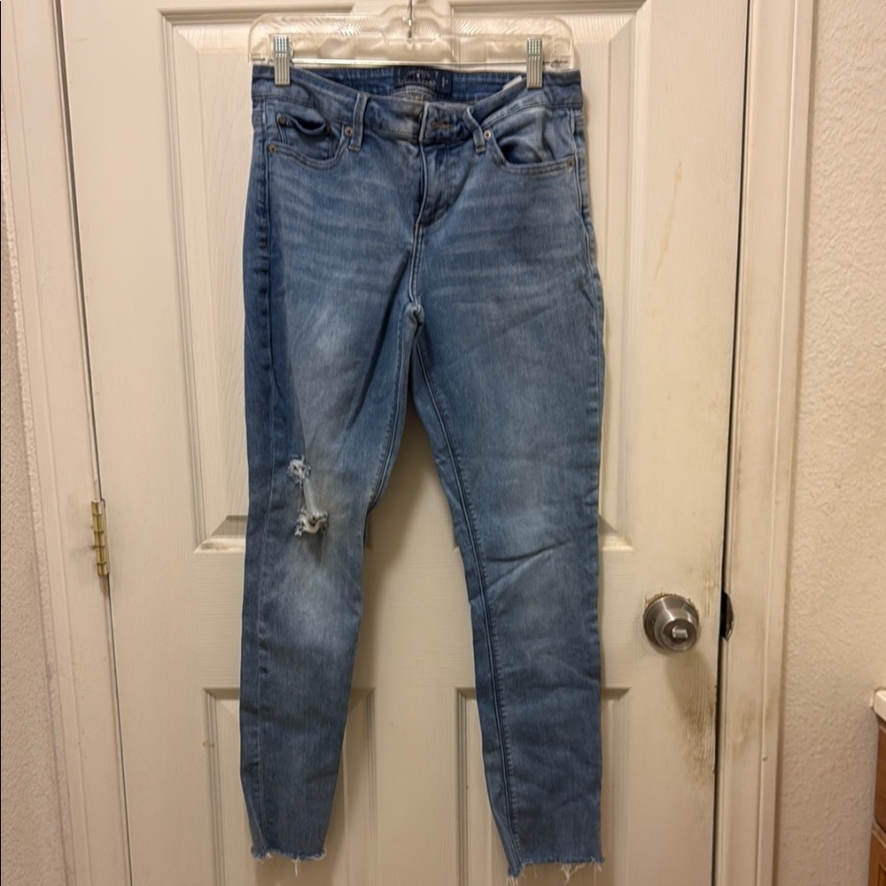 Lucky Brand Blue Ankle Cropped Jeans